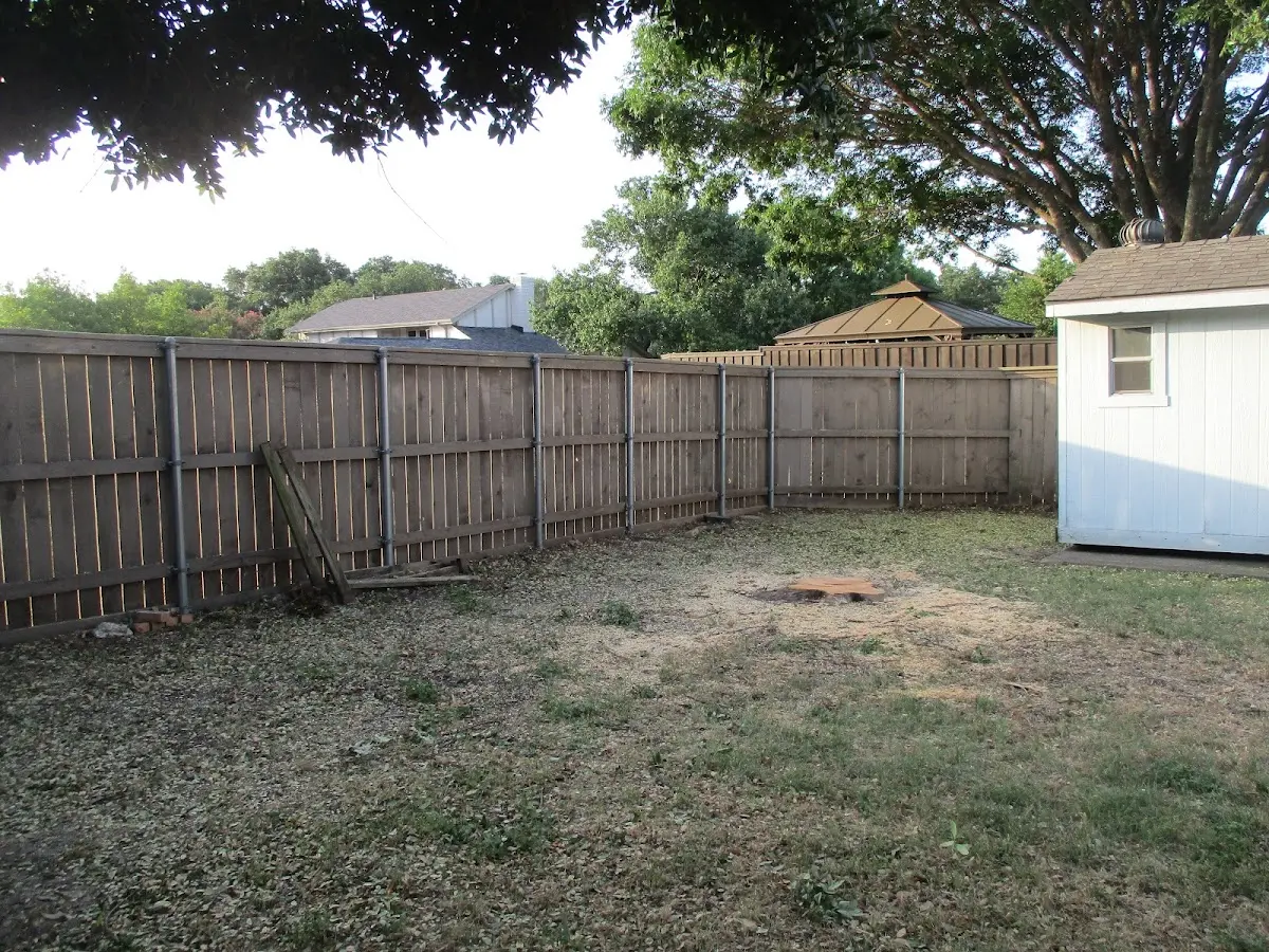 Cleared yard after professional tree removal in Rockmart